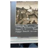 1938 strolling by horse racing photograph