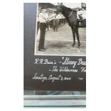 1940 Stoney brush horse racing photograph