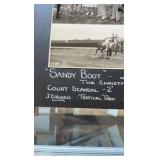 1938 sandy boot horse racing photograph