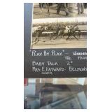 1939 play by play Belmont horse racing photograph