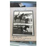 1947 horse racing photograph