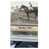 1945 trouble sands horse racing photograph