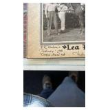 1947 Lea flag horse racing photograph