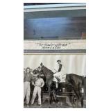 1945 boy-plin horse racing photograph
