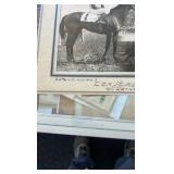 1949 Lea flag horse racing photograph