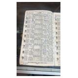 1959 Hollywood park race program