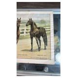 the fastest stallions in the world m.w. savage lithograph