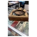 late 1800s early 1900s horse racing toy works great