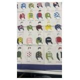 vintage jockey handkerchief