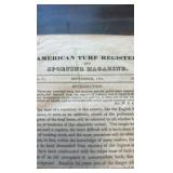1830 American sporting magazine volume 1 book