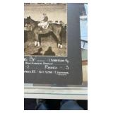 1938 strolling by horse racing photograph