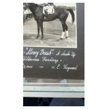 1940 Stoney brush horse racing photograph