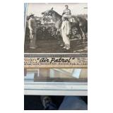 1944 air patrol horse racing photograph