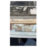 1947 leaflag horse racing photograph