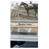 1945 trouble sands horse racing photograph