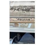 1946 niecesue horse racing photograph