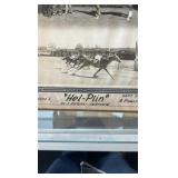 1945 hel-plin horse racing photograph