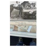 1949 Lea flag horse racing photograph