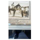 1949 Lea flag horse racing photograph