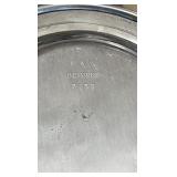 pewter jockey themed ashtray