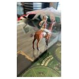 antique horse and jockey toy