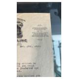 m.w. savage signed letter