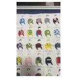 vintage jockey handkerchief