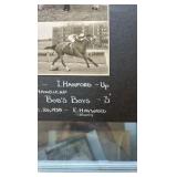 1938 sandy boot horse racing photograph