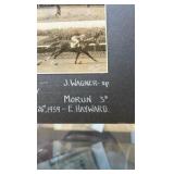 1939 play by play Belmont horse racing photograph