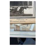 1947 leaflag horse racing photograph