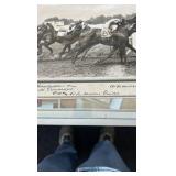1948 nephewron horse racing photograph