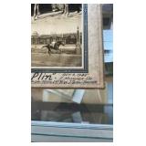1945 boy plin horse racing photograph