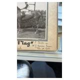 1947 Lea flag horse racing photograph
