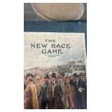 early 1900s minoru horse racing game in original box