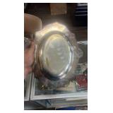 1972 silver plated hawthorn race course Midwest handicap 1st place trophy won by moon splash
