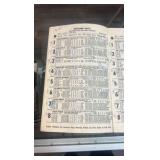 1951 Roosevelt raceway race program