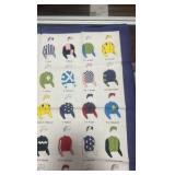 vintage jockey handkerchief
