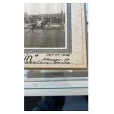 1945 boy-plin horse racing photograph