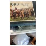 early 1900s minoru horse racing game in original box