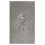 antique silver plated serving dish
