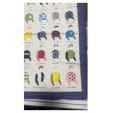 vintage jockey handkerchief