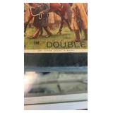 early 1900s minoru horse racing game in original box