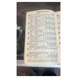 1951 Yonkers raceway race program