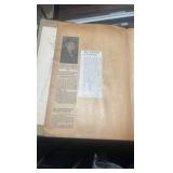 original 1950s Windy City scrapbook by owner Gus luellwitz