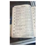1948 bay state raceway race program