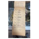 1929 Maryland jockey club pimlico race program