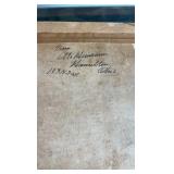 1869 the brush on the homestretch lithograph