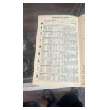 1951 Yonkers raceway race program