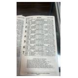 1968 Hollywood park race program