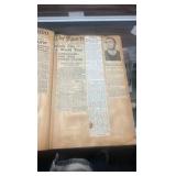 original 1950s Windy City scrapbook by owner Gus luellwitz